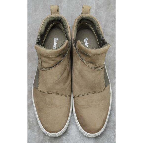 Timberland Londyn Chelsea Tan Leather Pull On Sneaker Boots Womens Size 10 - Picture 8 of 16